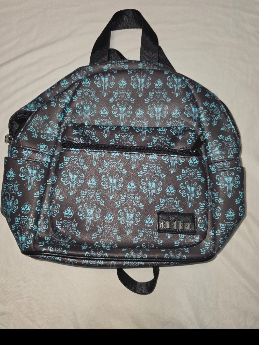 Like New Disney World Haunted Mansion Mini Backpack Purse Bag!